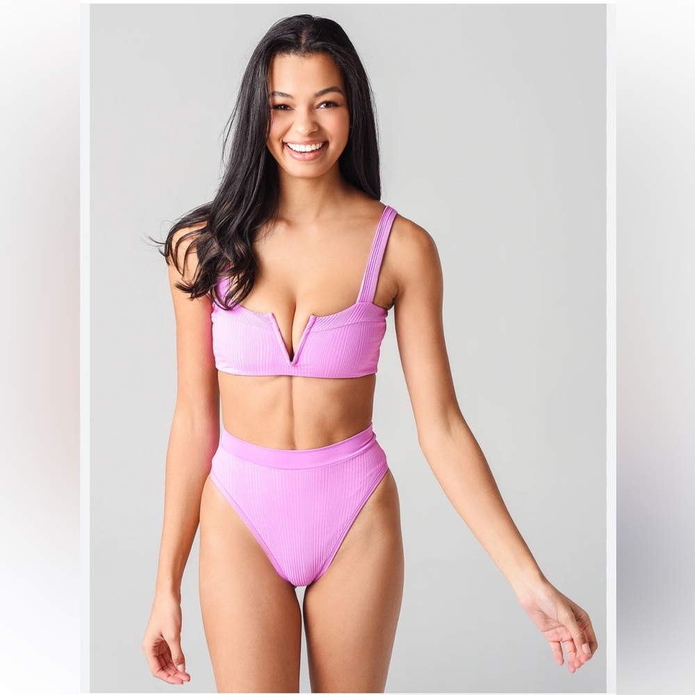 LSPACE Lee Lee Bikini Set in Rosebud size small